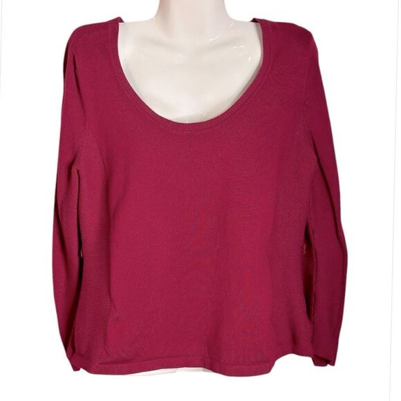 Cache Cranberry Sweater - Picture 1 of 3